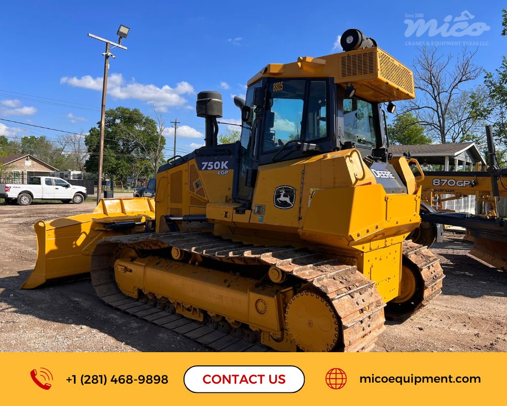Deere 750K Crawler Dozer for Sale in HOUSTON, TEXAS